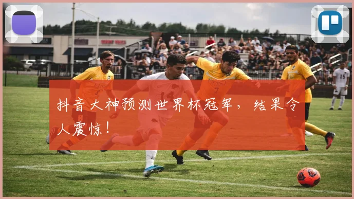 抖音大神预测世界杯冠军，结果令人震惊！